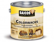 Цветной декоративный воск Saicos Colorwachs 3017 Серебристо-серый 0,75 л