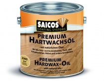 Масло с твердым воском Saicos Premium Hartwachsol 3035 - Глянцевое 0,75 л